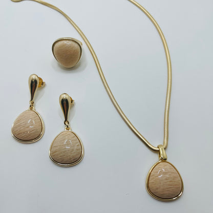 Select Pendant- Beige Amazonite