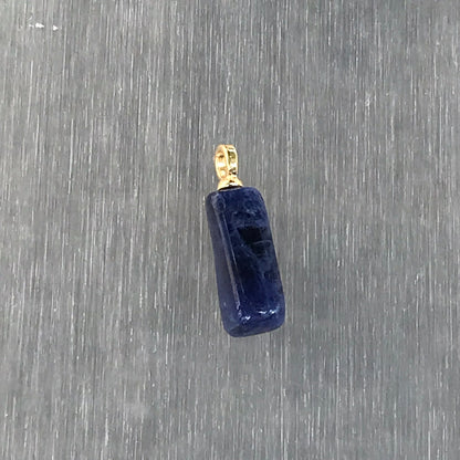 Trapezoid Gemstone Pendant