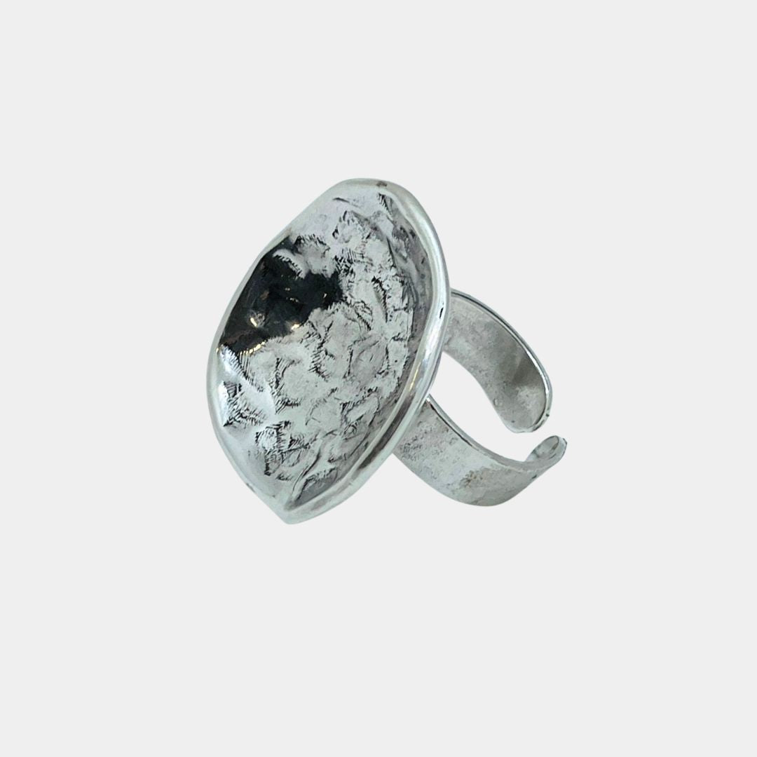 Martillado Ring - Silver