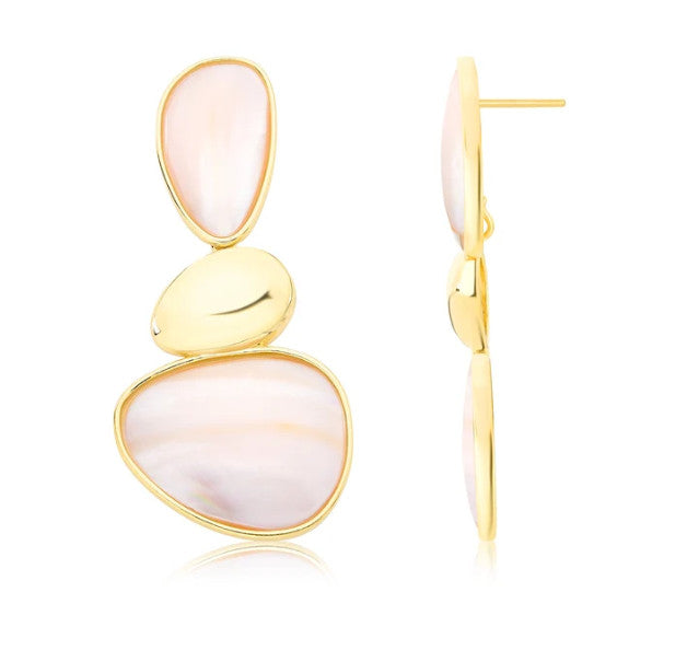 Pietra Earring- Mother of Pearl