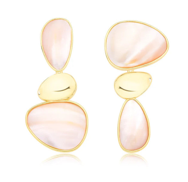 Pietra Earring- Mother of Pearl