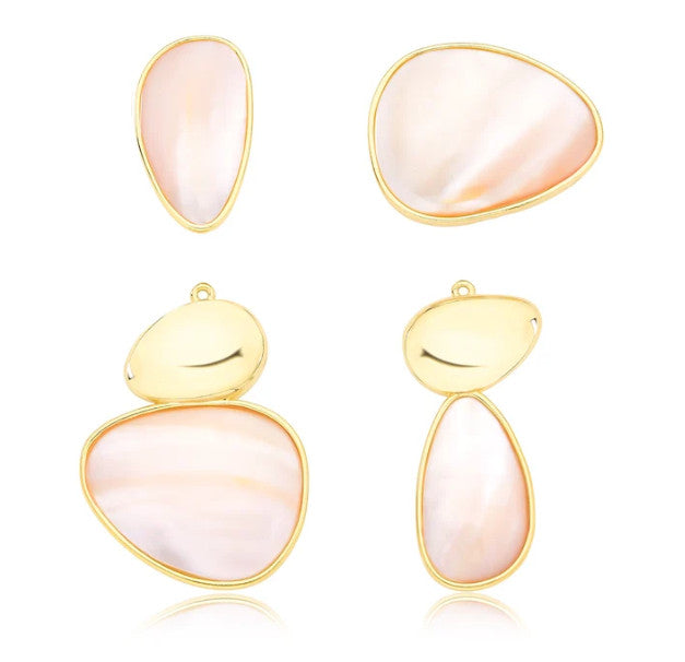 Pietra Earring- Mother of Pearl