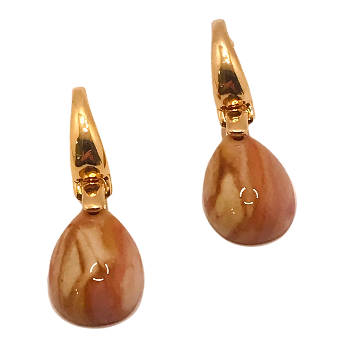 Drop Frameless Gemstone Earring