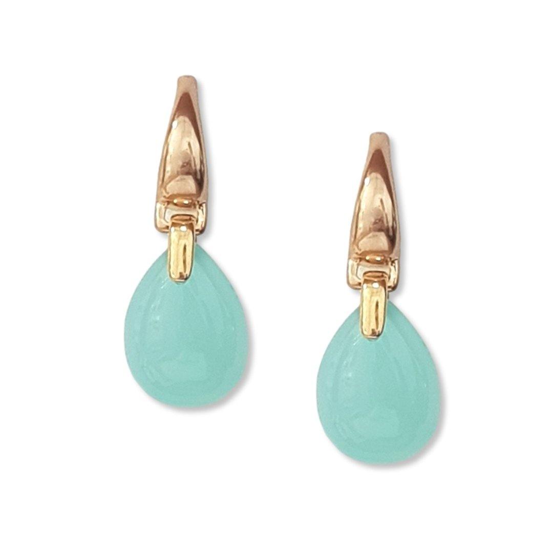 Drop Frameless Gemstone Earring - Rio Design Europe