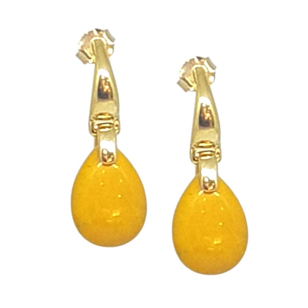 Drop Frameless Gemstone Earring - Rio Design Europe