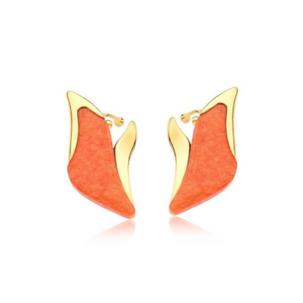 Garden Earcuff - Orange