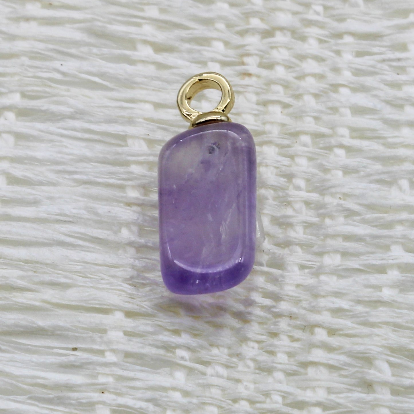 Trapezoid Gemstone Pendant